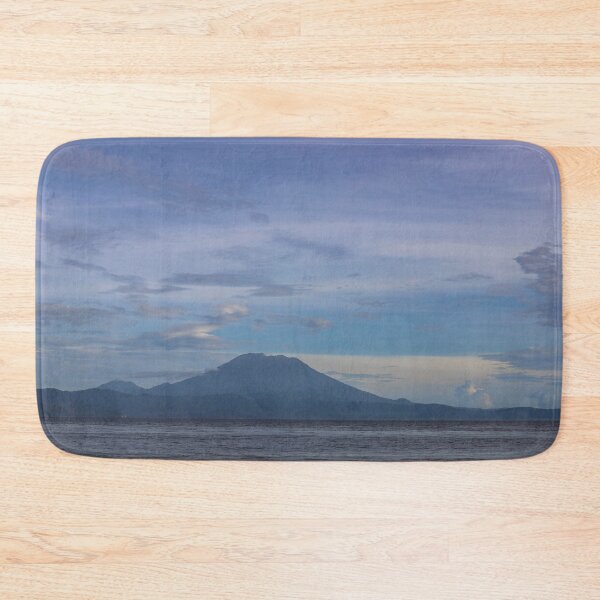 Item preview, Clear Ocean, white sand beach with the view of Mount Batur and Agung Volcano  designed and sold by ExploreYK.