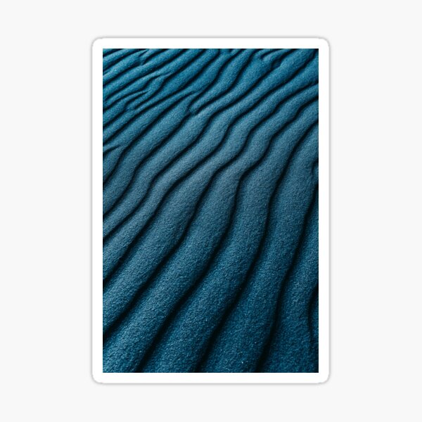 Blue sand Sticker