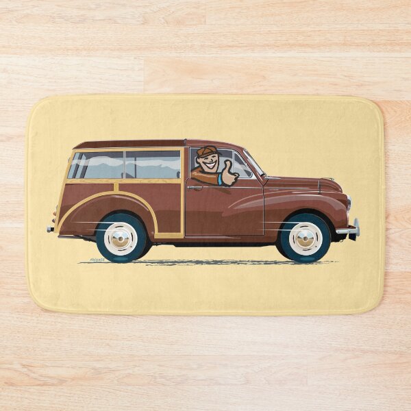 Item preview, Maroon Morris Minor Traveller designed and sold by Bigs66.