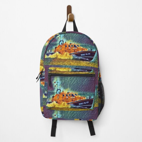 Item preview, Lifeboat Lifeline In Watercolour Effect - Large Brushstrokes designed and sold by Fearless-Fox.