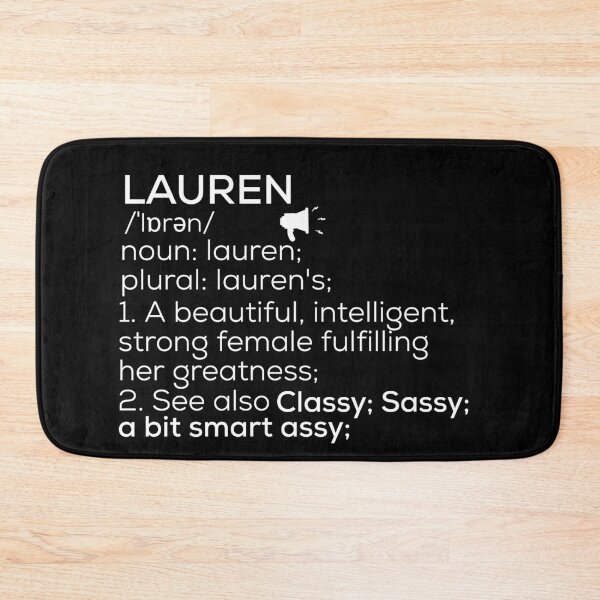 Item preview, Lauren Name Definition designed and sold by Teelogic.