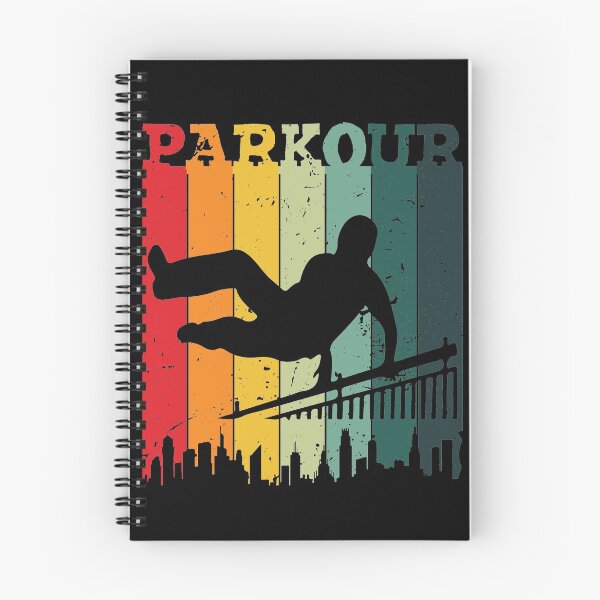 Item preview, Parkour Freerunning Retro gift for parkour runners designed and sold by Lenny Stahl.