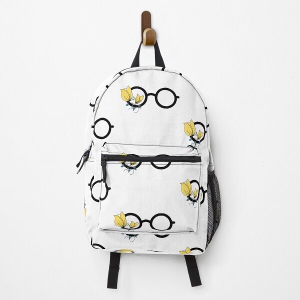 Item preview, Yellow flowers and glasses designed and sold by TumblesMumbles.