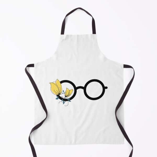 Item preview, Yellow flowers and glasses designed and sold by TumblesMumbles.