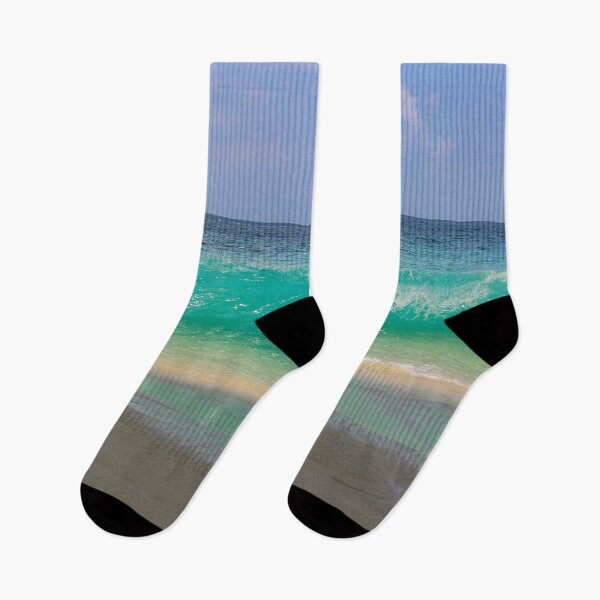 Item preview,  turquoise ocean waves and white sand beach designed and sold by ExploreYK.