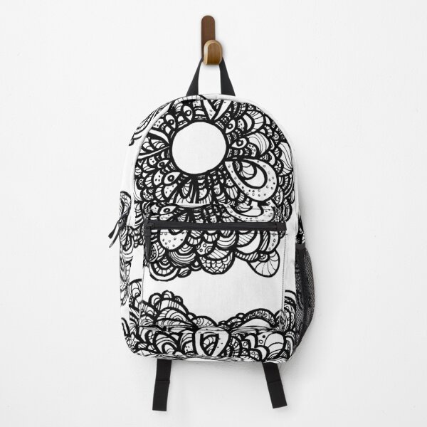 Item preview, Abstract Mandala | Zentangle designed and sold by The Nerd Gift Source.
