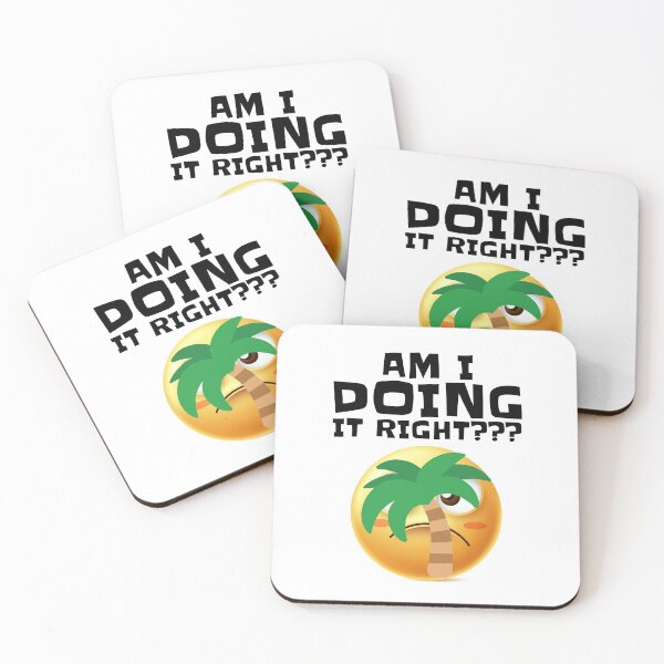 Item preview, Funny Face Palm, Am I Doing It Right? designed and sold by Maria Garcia.