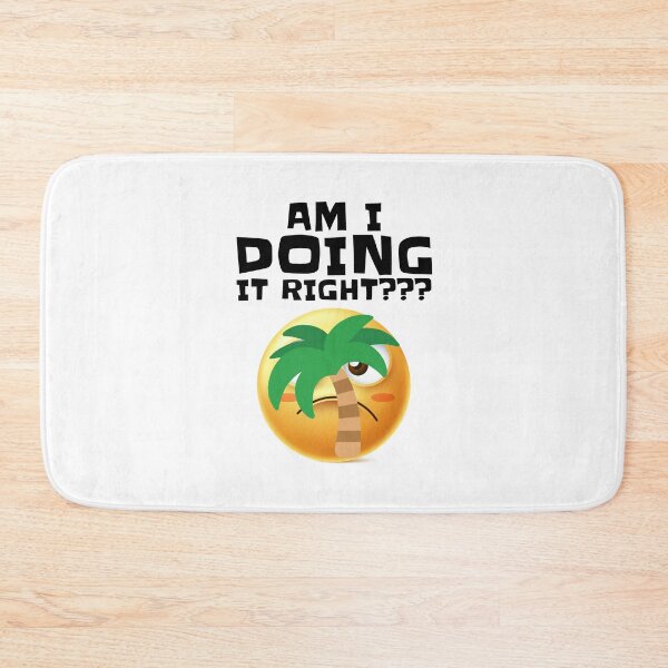 Item preview, Funny Face Palm, Am I Doing It Right? designed and sold by Maria Garcia.