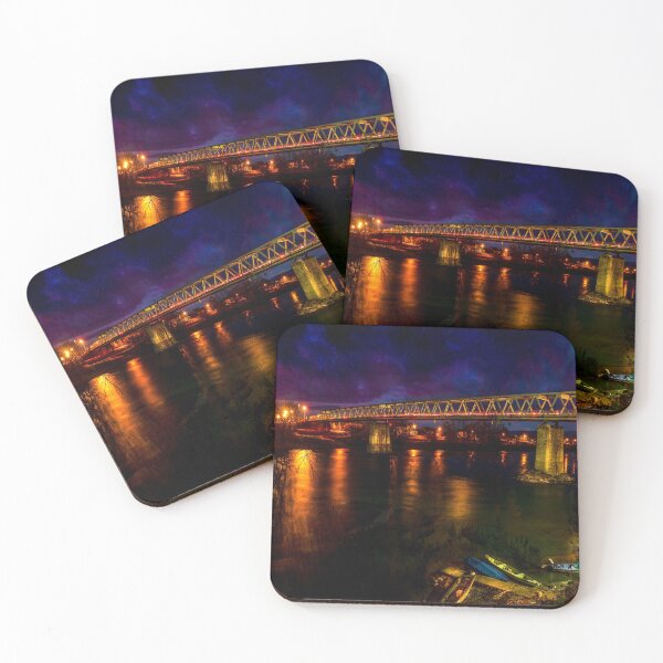 Item preview, Photo Art Bridge And Boats designed and sold by roleshop.