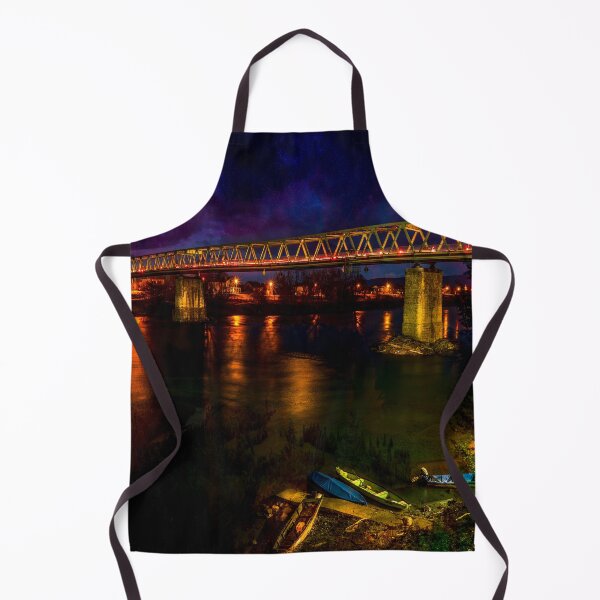 Item preview, Photo Art Bridge And Boats designed and sold by roleshop.
