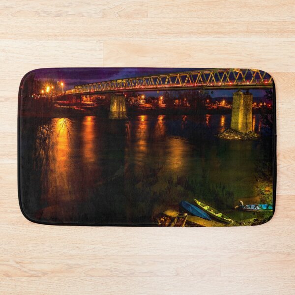 Item preview, Photo Art Bridge And Boats designed and sold by roleshop.