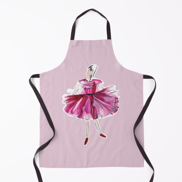 Item preview, Ballerina in red tutu and pointe shoes designed and sold by IngaDesign.