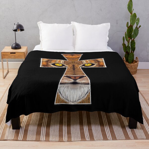 Item preview, Lion and cross designed and sold by Chillateez.
