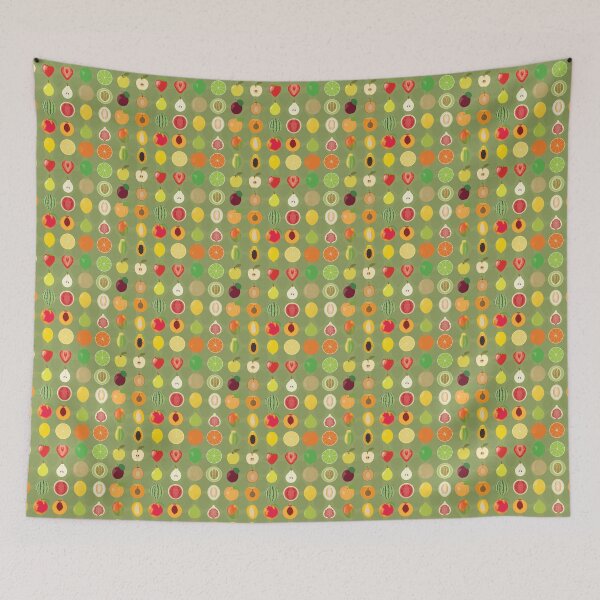 Item preview, Fruit Bonanza Olive Green designed and sold by grumpyteds.