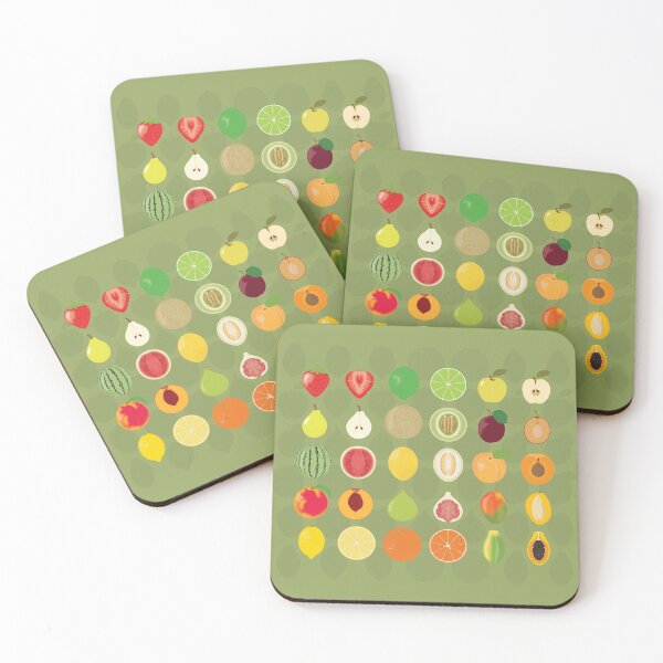 Item preview, Fruit Bonanza Olive Green designed and sold by grumpyteds.