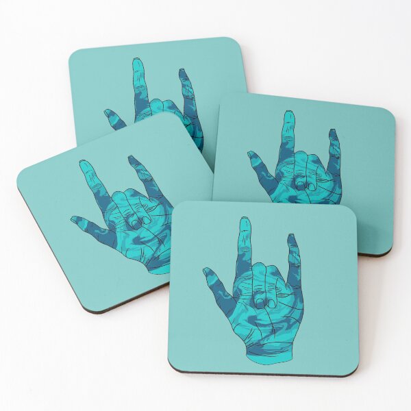 Item preview, Rock On - Teal designed and sold by madibroo.