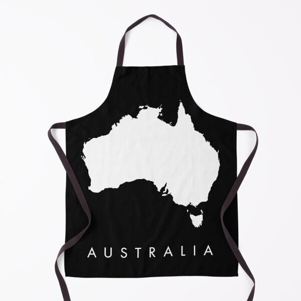 Artikelvorschau, Australien Karte in weiß entworfen und verkauft von nazdan.