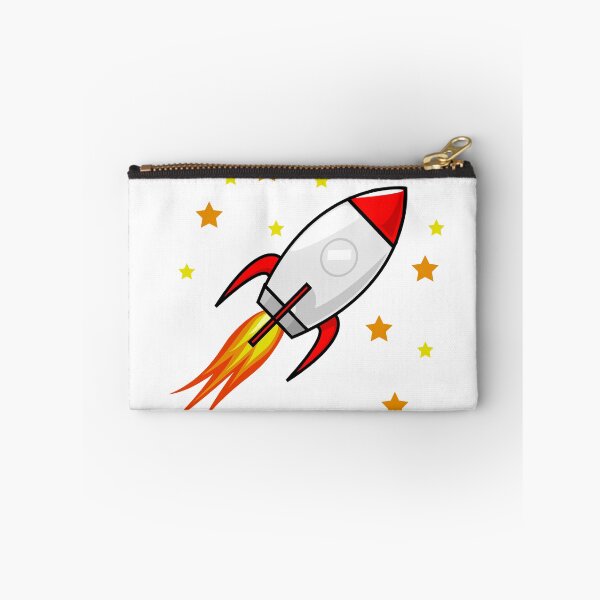 Item preview, Cute Rocket Ship in Space designed and sold by babyjoonie.