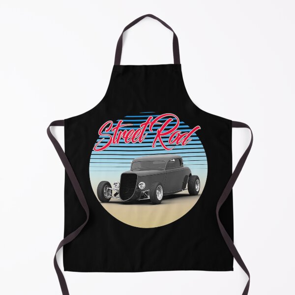 Item preview, Street Rod Ford Couple 2 on Black Background designed and sold by WLHmedia.com .