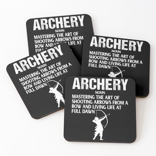 Item preview, Archery Definition Funny Shooting Arrows designed and sold by TopDawgDesigns.