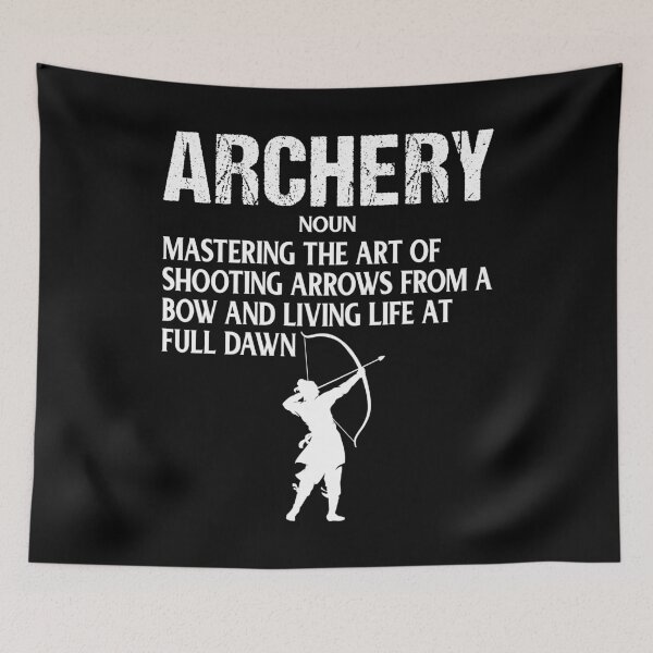Item preview, Archery Definition Funny Shooting Arrows designed and sold by TopDawgDesigns.