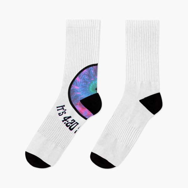 Item preview, It's 4:20 Somewhere (Blue and Pink Tie Dye) designed and sold by DawnLennox.