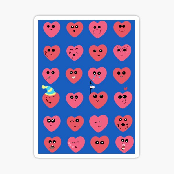 Sticker Entt C3 A4uscht Emoji Redbubble