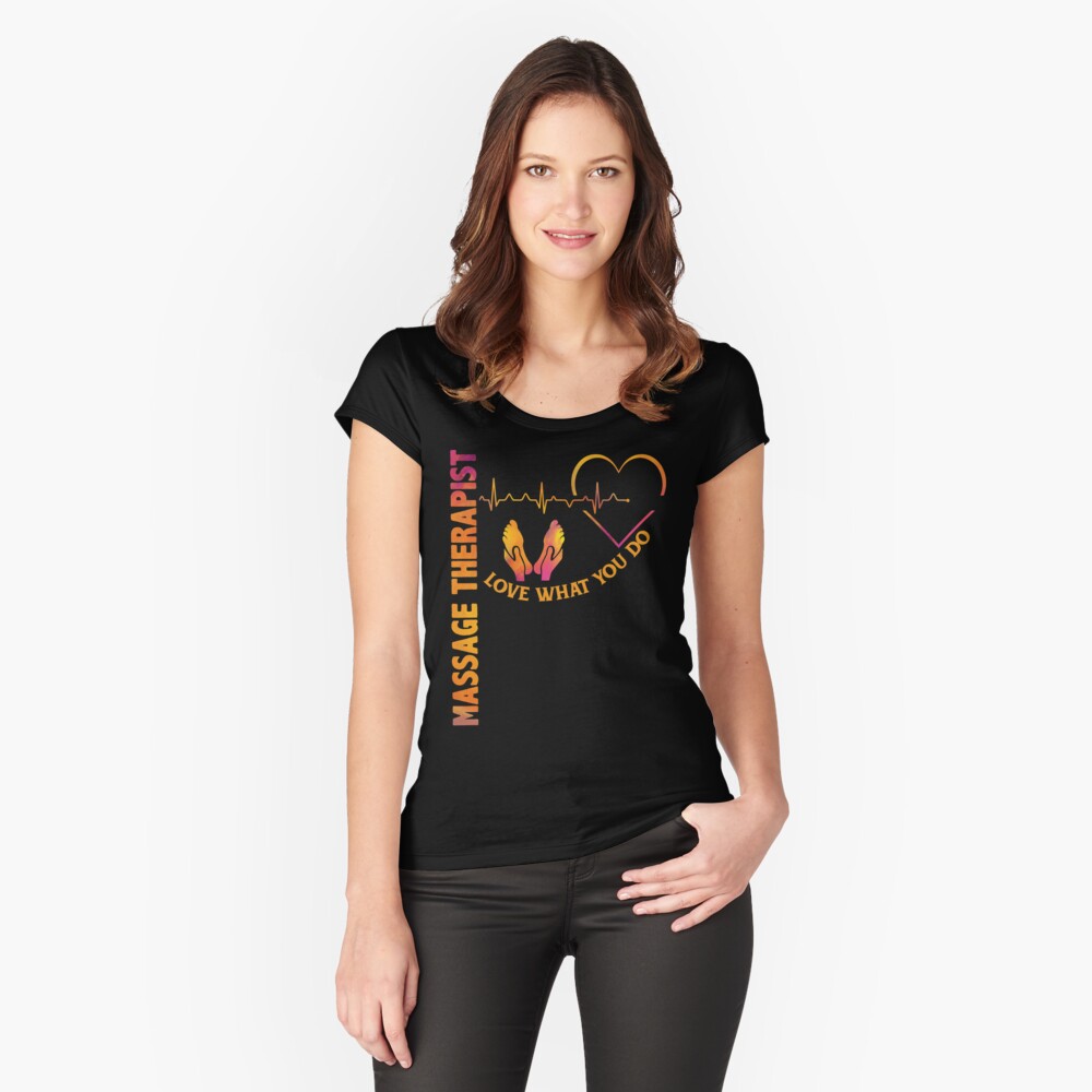 Item preview, Fitted Scoop T-Shirt designed and sold by triclownmerch.