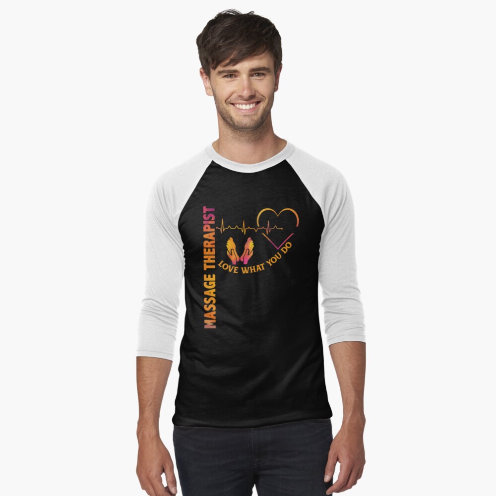Item preview, Baseball ¾ Sleeve T-Shirt designed and sold by triclownmerch.