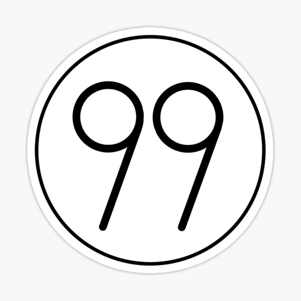 Insignia de Killua 99 Pegatina
