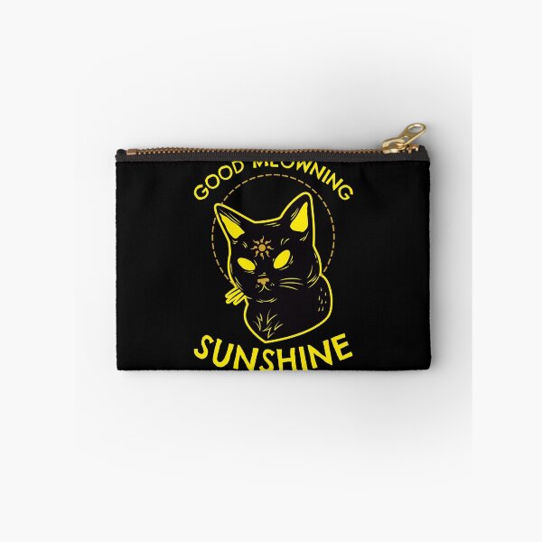 Item preview, Gothic design, Good Meowning Sunshine kitty #4 designed and sold by Hypnotees.