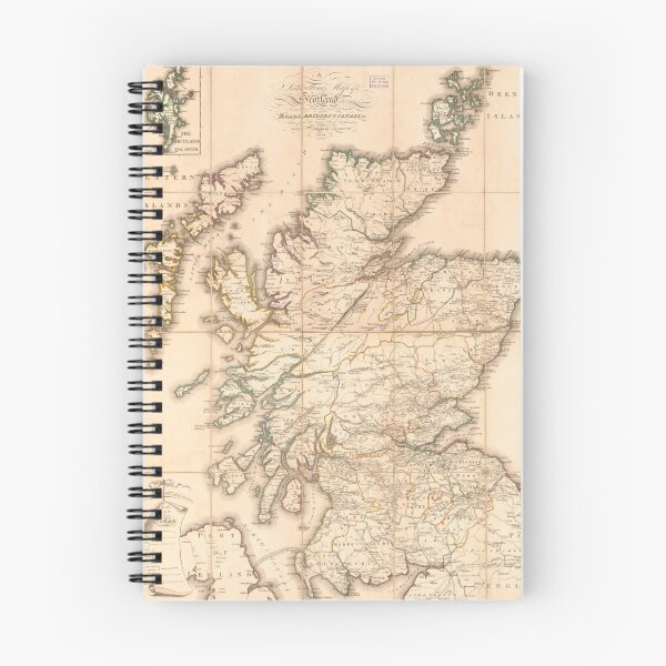 Item preview, Vintage Map of Scotland 1806 designed and sold by yourscotland.
