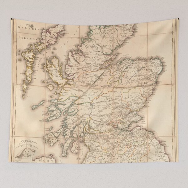 Item preview, Vintage Map of Scotland 1806 designed and sold by yourscotland.