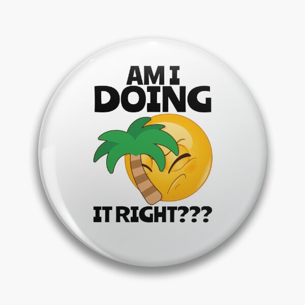 Item preview, Funny  Face Palm Question, Am I Doing It Right? designed and sold by Maria Garcia.