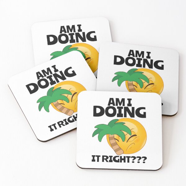 Item preview, Funny  Face Palm Question, Am I Doing It Right? designed and sold by Maria Garcia.