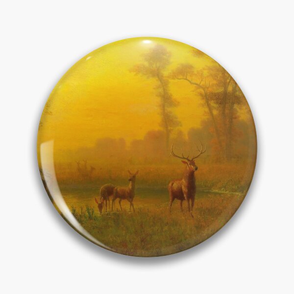 Item preview, Light in the Forest (19th century) - Albert Bierstadt designed and sold by SALON DES ARTS.