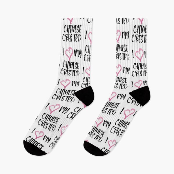 Item preview, I Heart My Chinese Crested! Especially for Chinese Crested Dog Lovers! designed and sold by rs-designs.