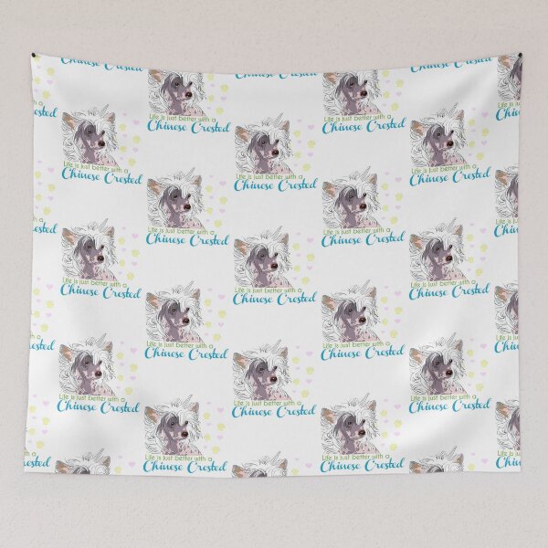 Item preview, Life is better with a Chinese Crested! Especially for Chinese Crested Dog Lovers! designed and sold by rs-designs.