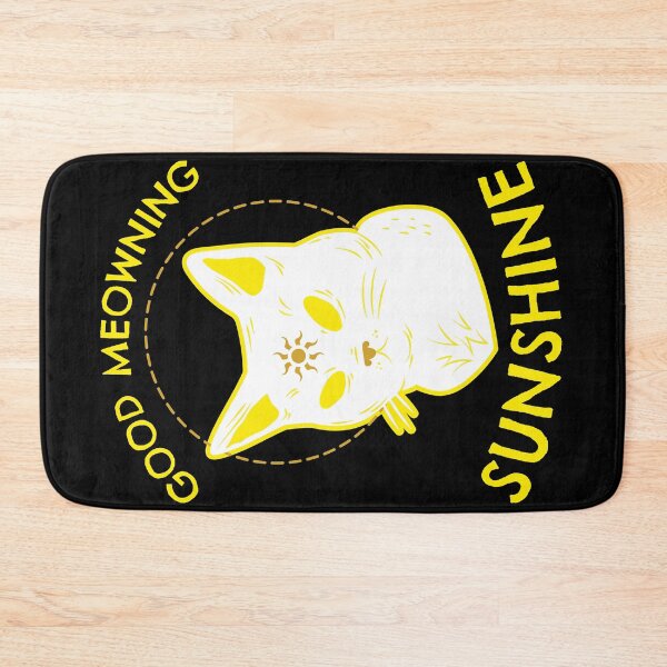 Item preview, Gothic design, Good Meowning Sunshine kitty #5 designed and sold by Hypnotees.