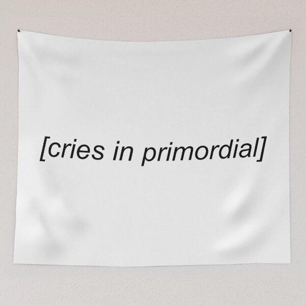 Item preview, Cries In Primordial Language designed and sold by Sour Soul.