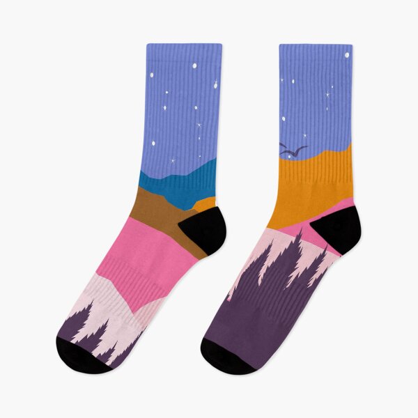 Item preview, Abstract Mountain Peaks In Night Sky Minimalist Pattern  designed and sold by TheImperfecto.