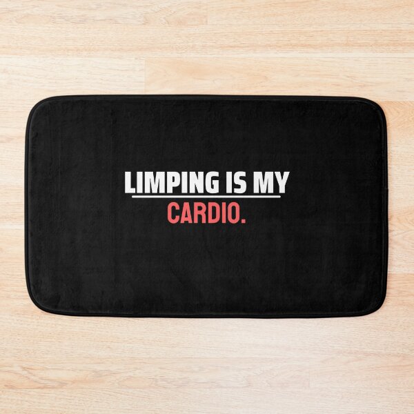 Item preview, Limping Is My Cardio - Funny Amputee Leg Joke Gift designed and sold by GhaliSmith.