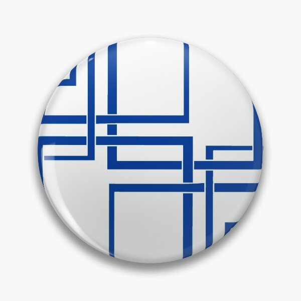 Artikelvorschau, Blaue Labyrinthformen entworfen und verkauft von wiwiart.
