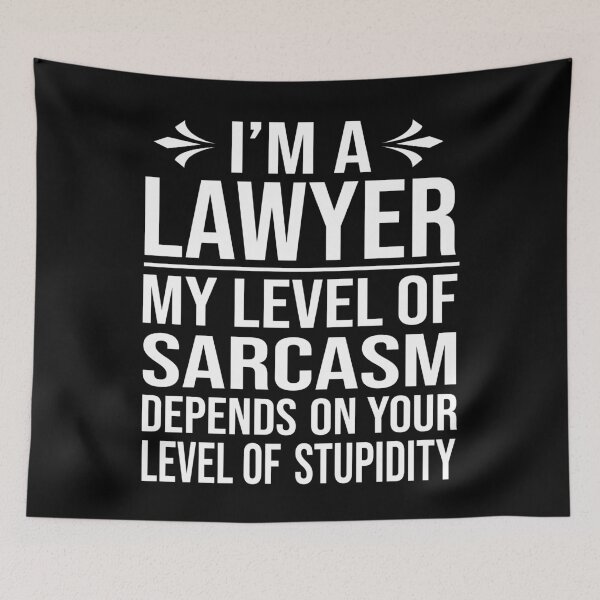 Item preview, lawyer saying funny lawyer gift designed and sold by alaechamlal.