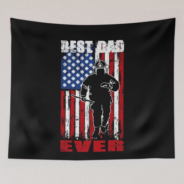 Item preview, Firefighter Husband Father Fireman Fathers Day gift for Dad designed and sold by hadlamcom.