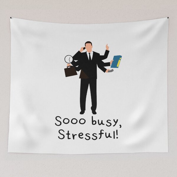 Item preview, Soooooooo busy, stressful! designed and sold by Justiny97.