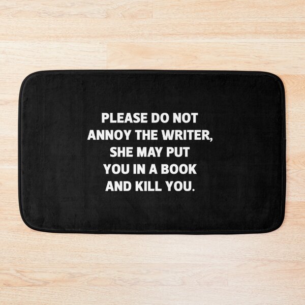 Item preview, Funny Please Do Not Annoy The Writer Author Gift designed and sold by TopDawgDesigns.