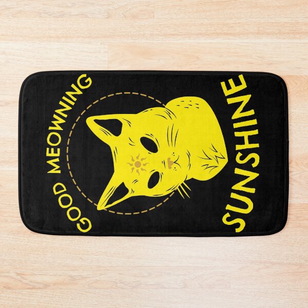 Item preview, Gothic design, Good Meowning Sunshine kitty #6 designed and sold by Hypnotees.