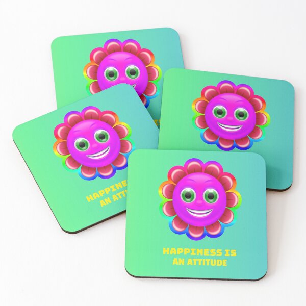 Item preview, Happiness is an attitude.Kidcore flower. designed and sold by basileiossav.