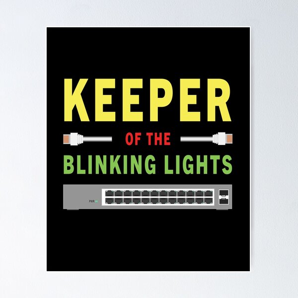 Item preview, Keeper of the blinking lights designed and sold by smartfoxes.